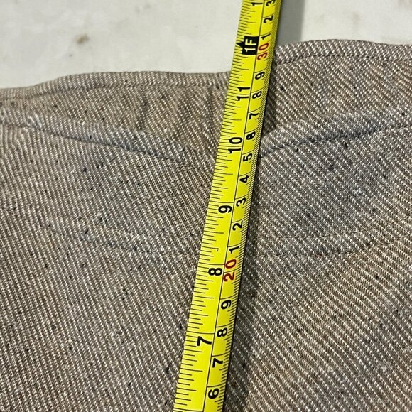 PureJill Straight Leg Pull-On Pants Light Tweed Size M Career Comfort - Picture 5 of 9